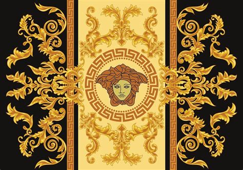 versace gold wallpaper iphone|etsy versace wallpaper.